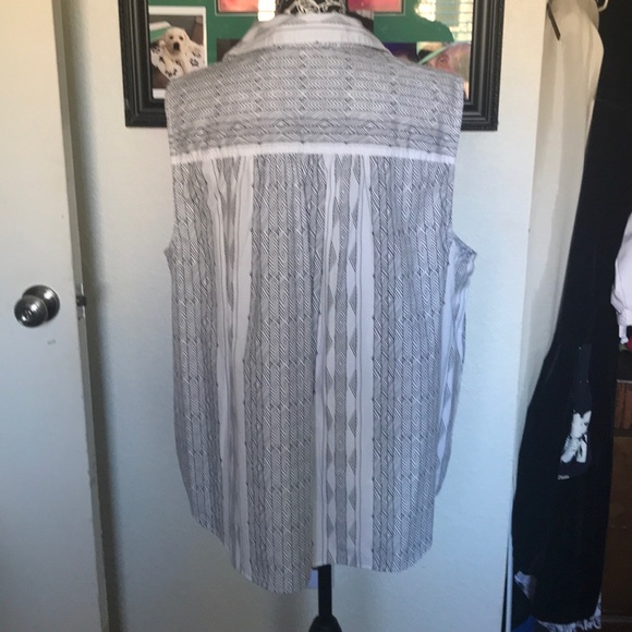 Sleeve less cotton blouse - Picture 3 of 3